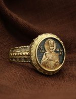 Кольцо из лимонного золота