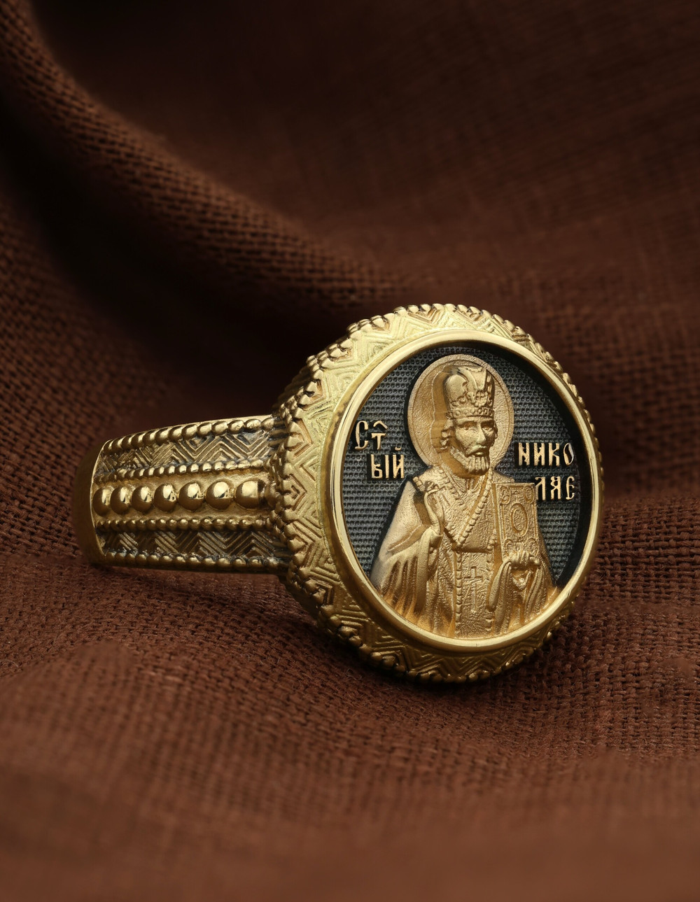 Кольцо из лимонного золота 585 пробы