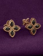 Серьги из золота c бриллиантами