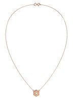 Колье из золота c перламутром