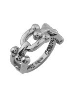 Кольцо из белого золота