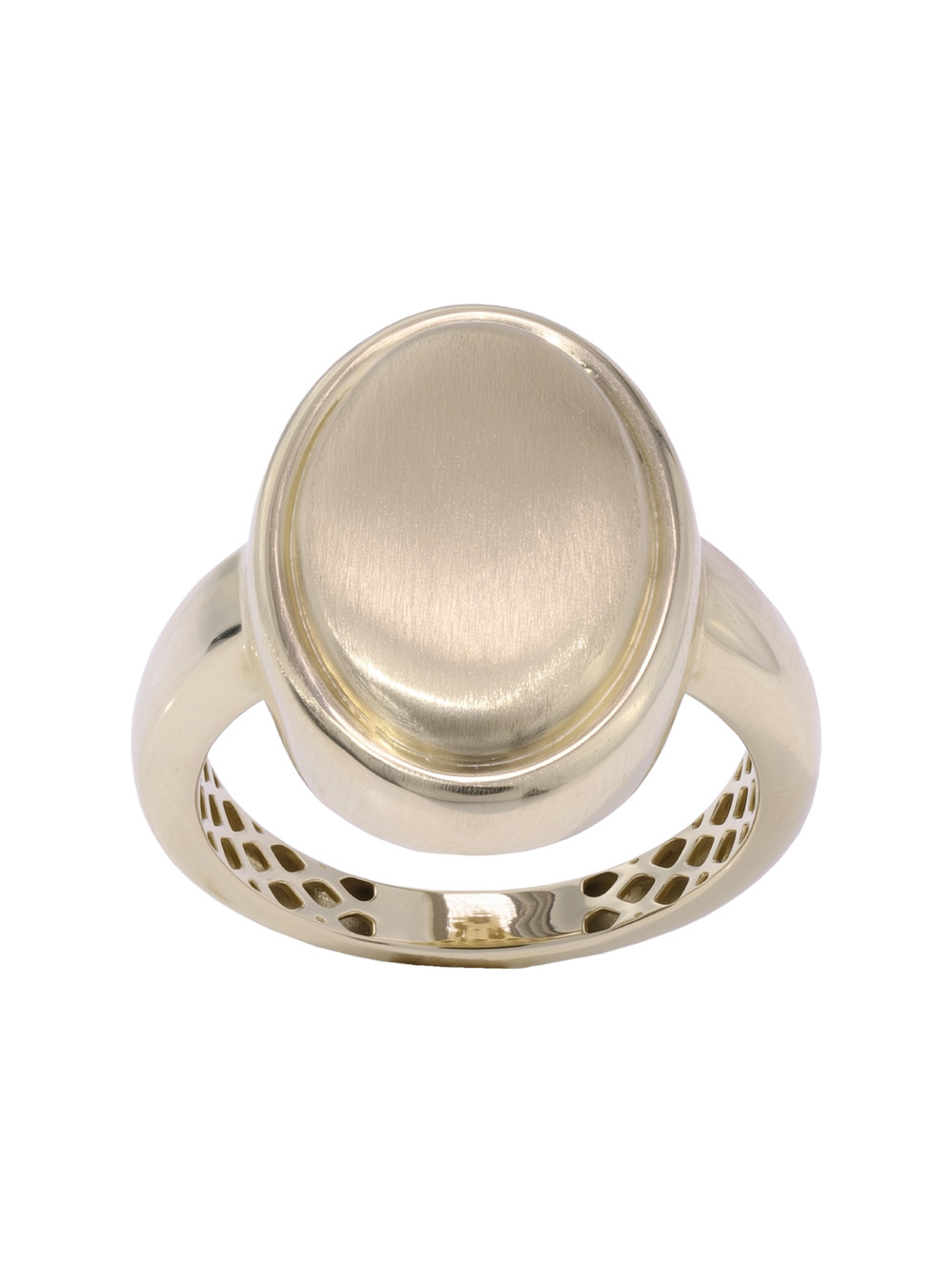 Кольцо из лимонного золота 585 пробы