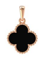 Подвеска из золота c ониксом