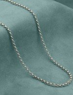 Цепь из белого золота