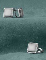 Серьги из белого золота