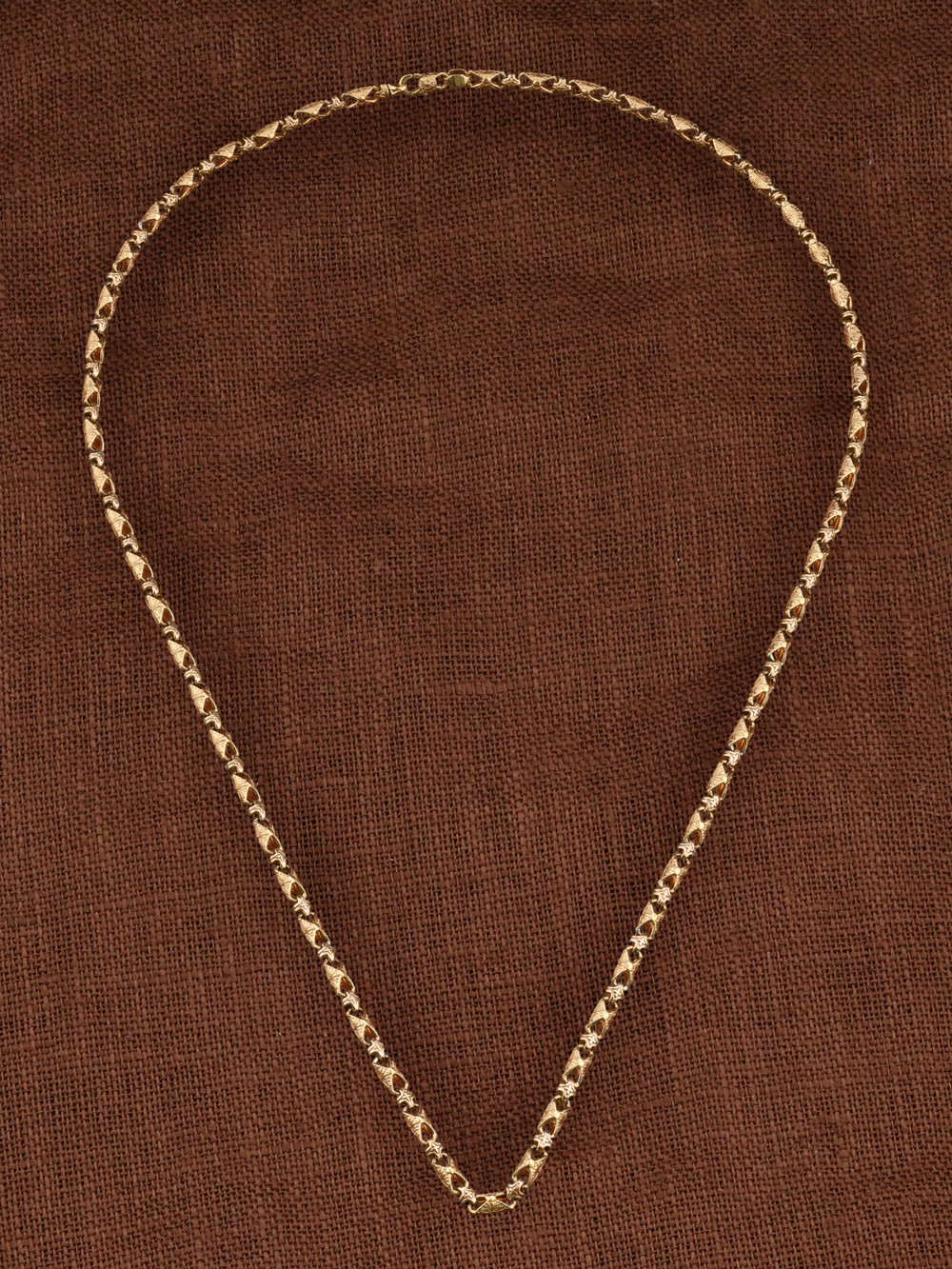 Цепь из красного золота 585 пробы