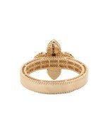 Кольцо из золота c бриллиантами и ониксом