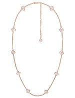 Колье из золота c перламутром