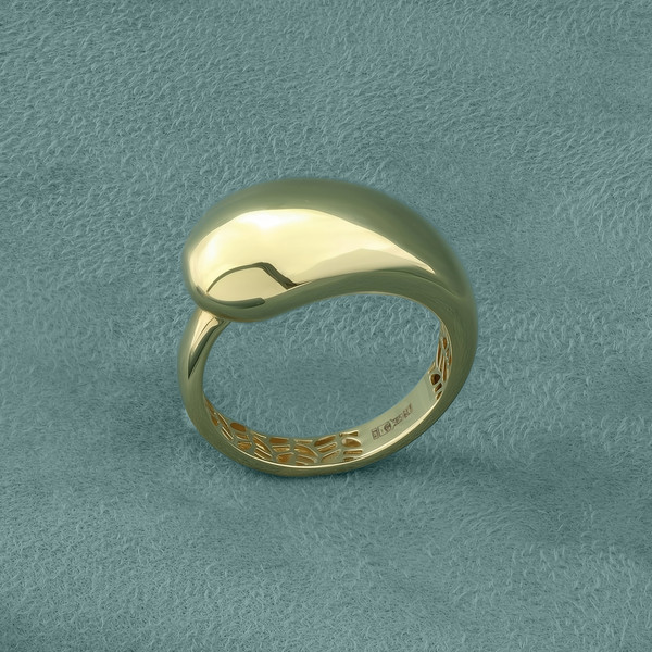 Кольцо из лимонного золота 585 пробы
