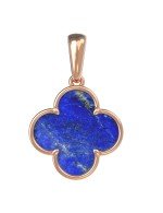 Подвеска из золота c лазуритом