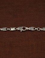 Цепь из белого золота