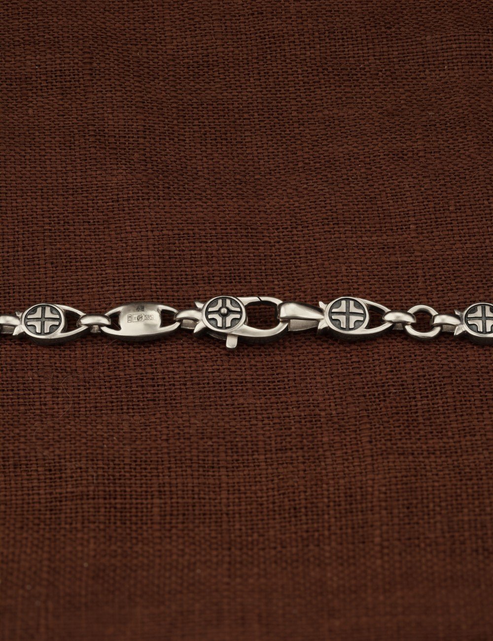 Цепь из белого золота