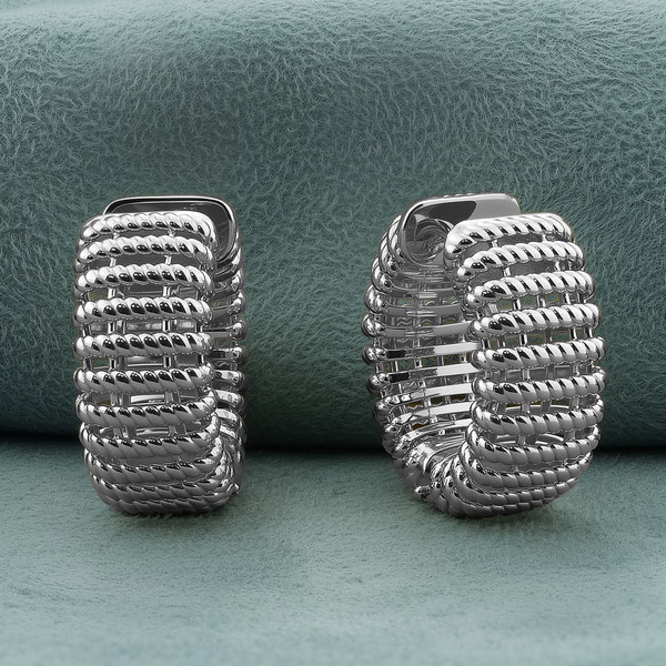 Серьги из белого золота 585 пробы