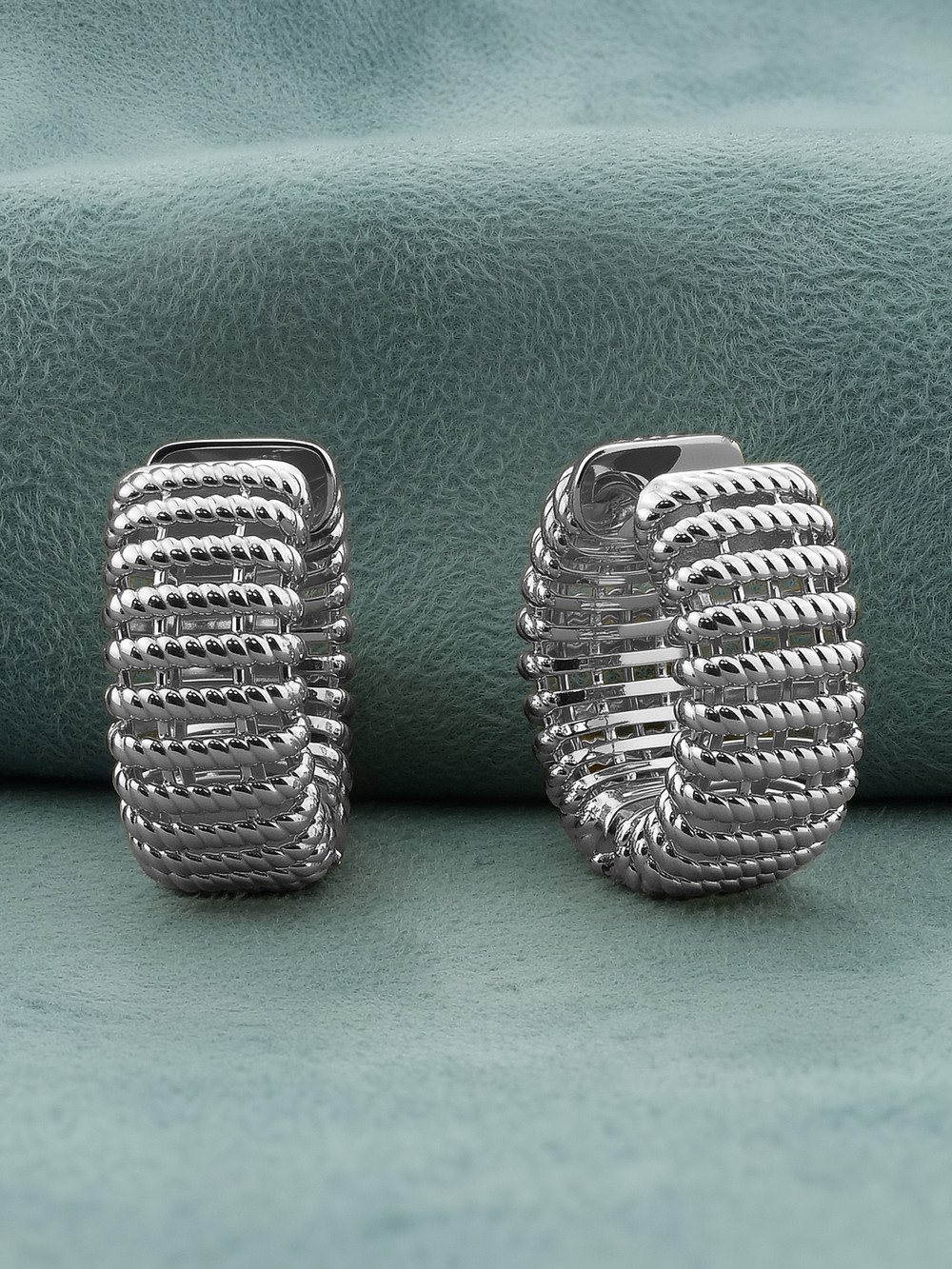 Серьги из белого золота 585 пробы