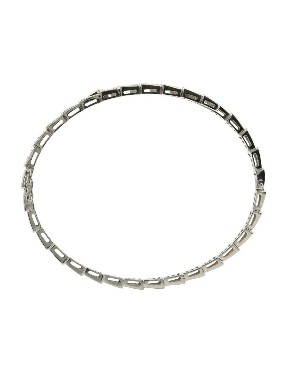 Браслет из белого золота c бриллиантами