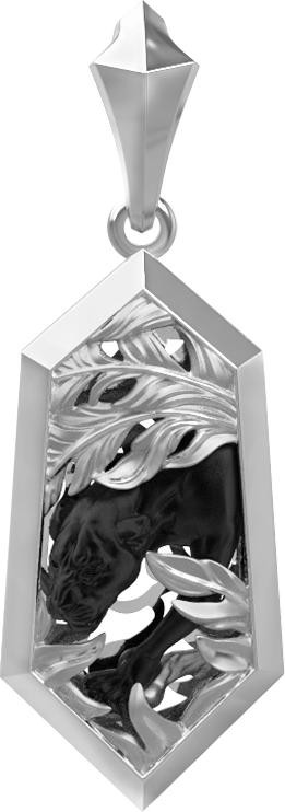 Подвеска из белого золота 585 пробы