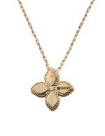 Колье из золота c бриллиантами и перламутром