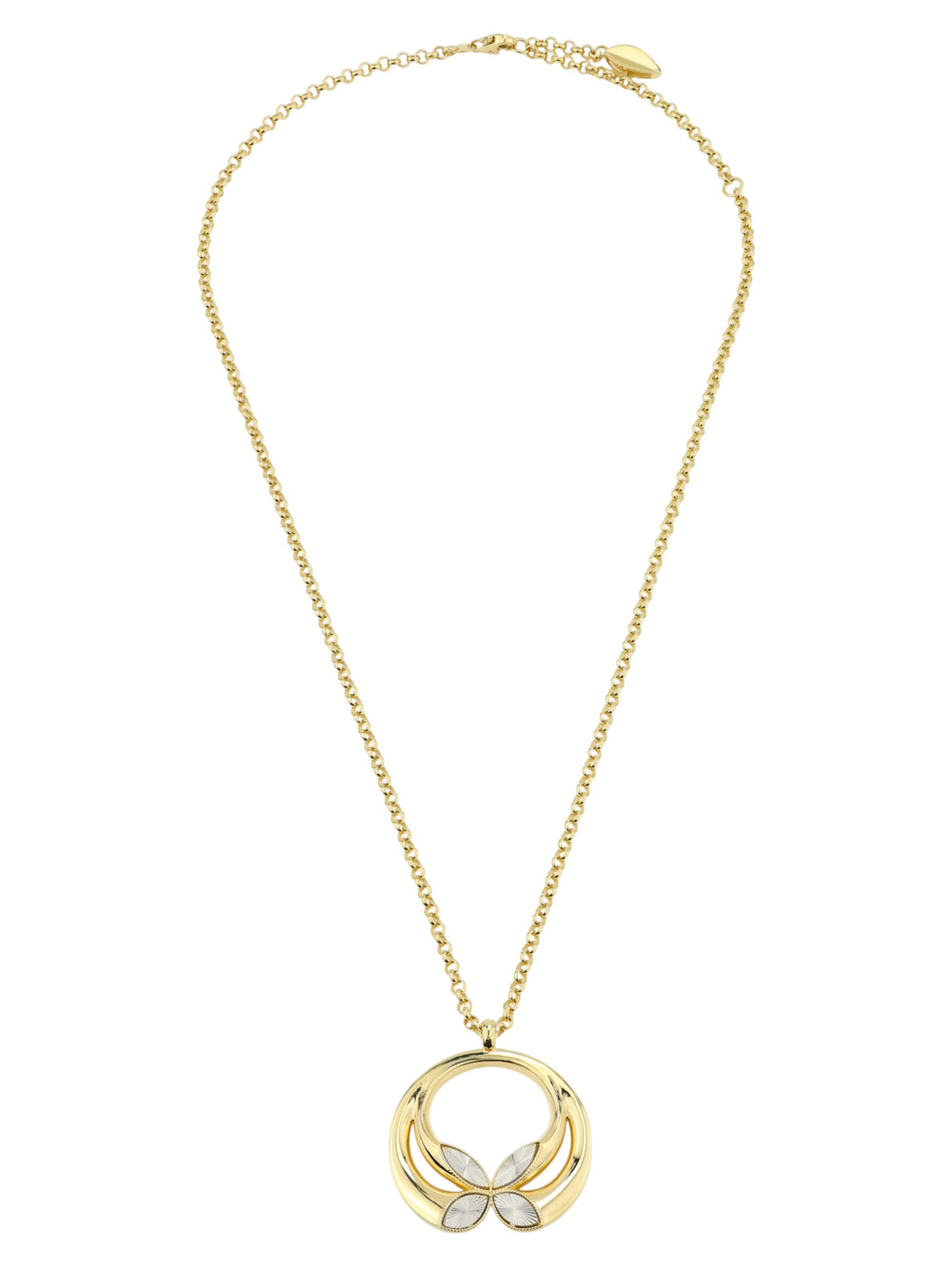 Колье из лимонного золота 585 пробы