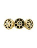 Кольцо из лимонного золота c бриллиантами и ониксом